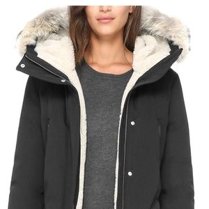 Soia and Kyo Saundra Fur Trim Hooded Down Coat